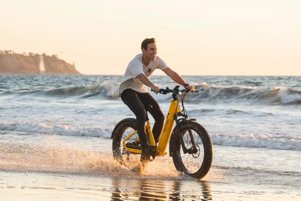 Beach Nomad ebike Cruising - Photo by Velotric